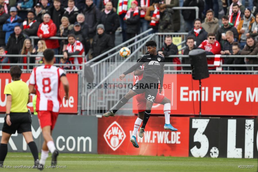 Boubacar Barry, FLYERALARM Arena, 23.11.2019, 3. Liga, KFC Uerdingen, FC Würzburger Kickers - Bild-ID: 2270551