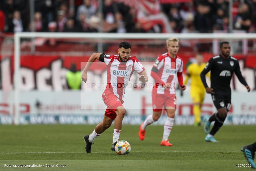 Dave Gnaase, FLYERALARM Arena, 23.11.2019, 3. Liga, KFC Uerdingen, FC Würzburger Kickers - Bild-ID: 2270552