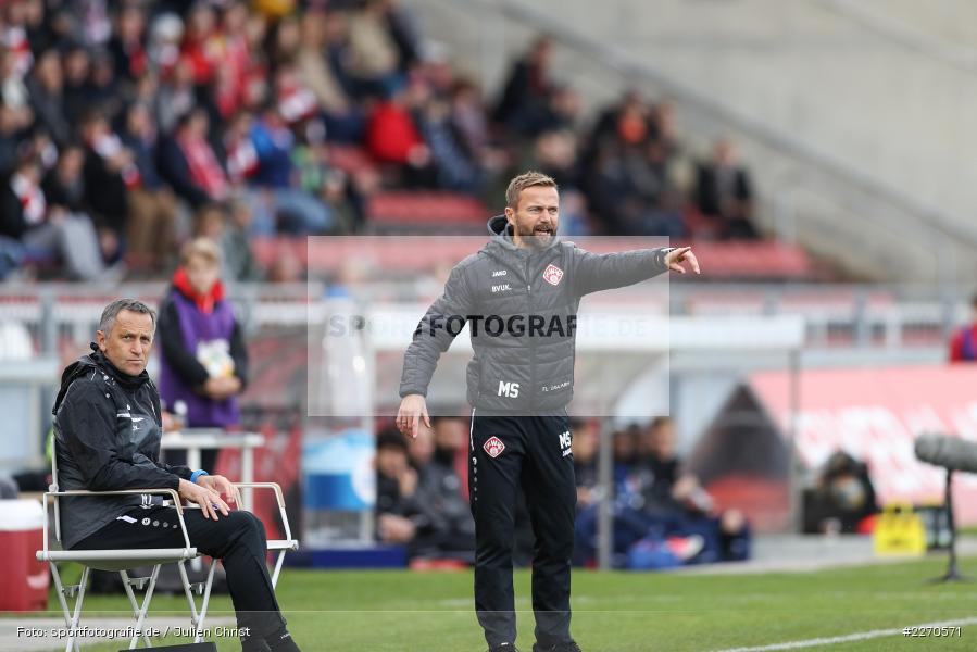 Michael Schiele, FLYERALARM Arena, 23.11.2019, 3. Liga, KFC Uerdingen, FC Würzburger Kickers - Bild-ID: 2270571