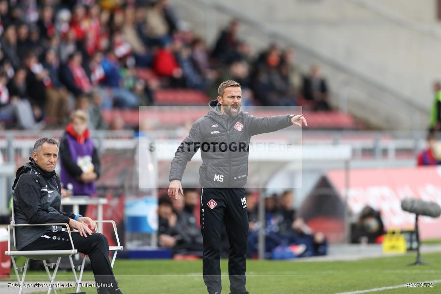 Michael Schiele, FLYERALARM Arena, 23.11.2019, 3. Liga, KFC Uerdingen, FC Würzburger Kickers - Bild-ID: 2270572