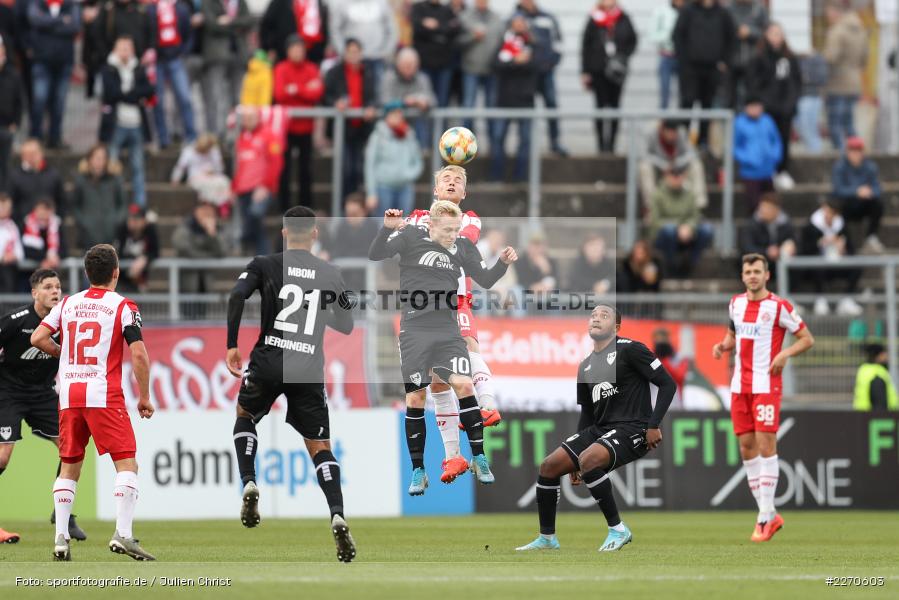Simon Rhein, Patrick Pflücke, FLYERALARM Arena, 23.11.2019, 3. Liga, KFC Uerdingen, FC Würzburger Kickers - Bild-ID: 2270603 Simon Rhein, Patrick Pflücke, FLYERALARM Arena, 23.11.2019, 3. Liga, KFC Uerdingen, FC Würzburger Kickers - Bild-ID: 2270603