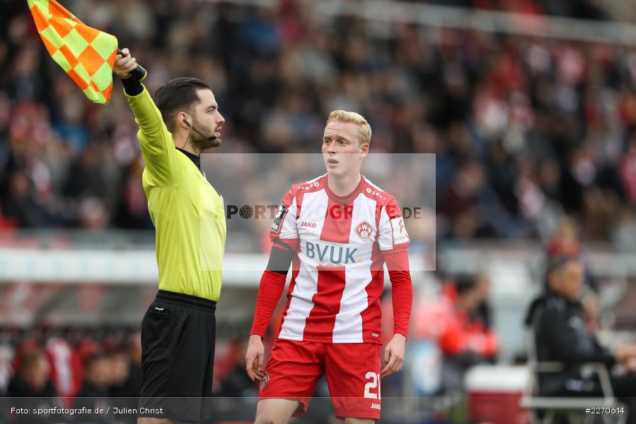 Luke Hemmerich, Cristian Ballweg, FLYERALARM Arena, 23.11.2019, 3. Liga, KFC Uerdingen, FC Würzburger Kickers - Bild-ID: 2270614