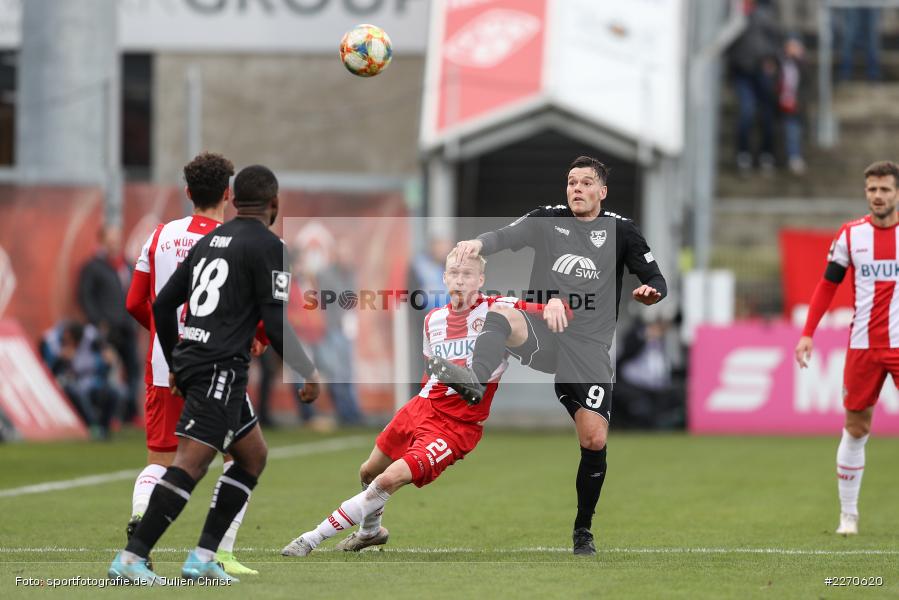 Tom Boere, Luke Hemmerich, FLYERALARM Arena, 23.11.2019, 3. Liga, KFC Uerdingen, FC Würzburger Kickers - Bild-ID: 2270620 Tom Boere, Luke Hemmerich, FLYERALARM Arena, 23.11.2019, 3. Liga, KFC Uerdingen, FC Würzburger Kickers - Bild-ID: 2270620