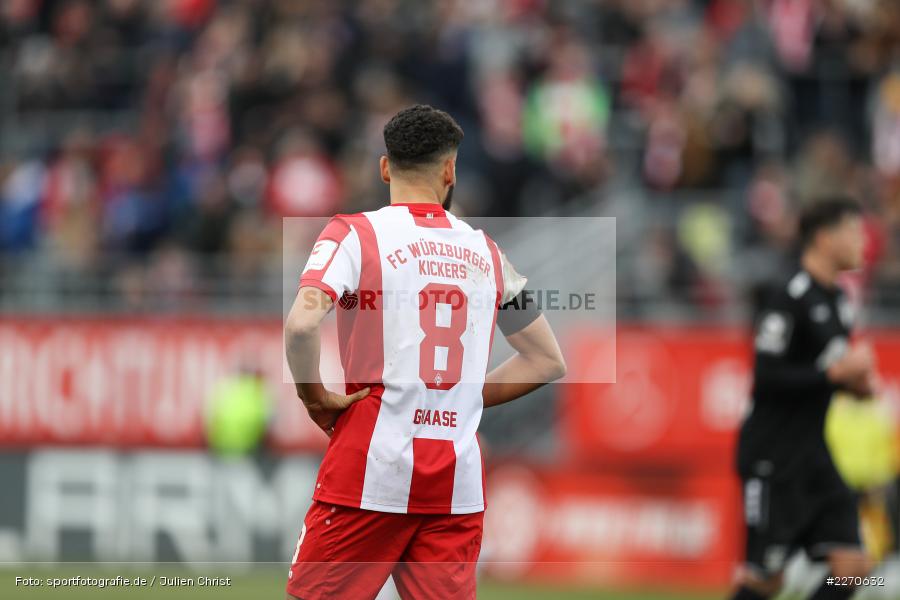 Dave Gnaase, FLYERALARM Arena, 23.11.2019, 3. Liga, KFC Uerdingen, FC Würzburger Kickers - Bild-ID: 2270632
