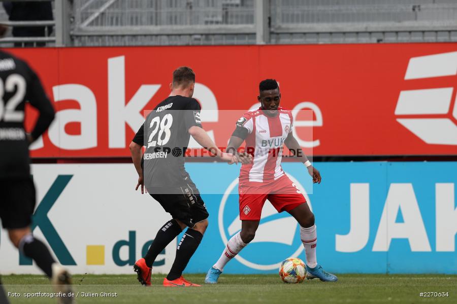 Manuel Konrad, Frank Ronstadt, FLYERALARM Arena, 23.11.2019, 3. Liga, KFC Uerdingen, FC Würzburger Kickers - Bild-ID: 2270634