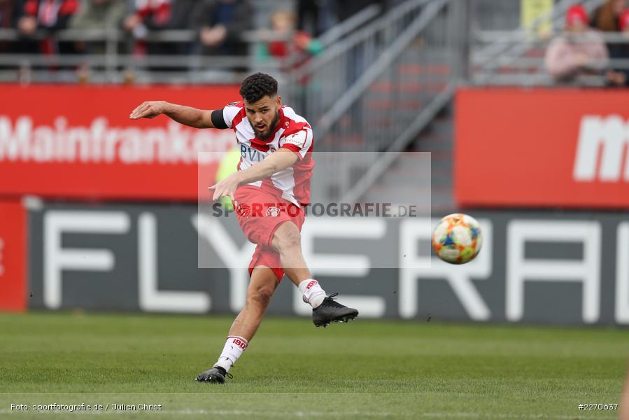 Dave Gnaase, FLYERALARM Arena, 23.11.2019, 3. Liga, KFC Uerdingen, FC Würzburger Kickers - Bild-ID: 2270637