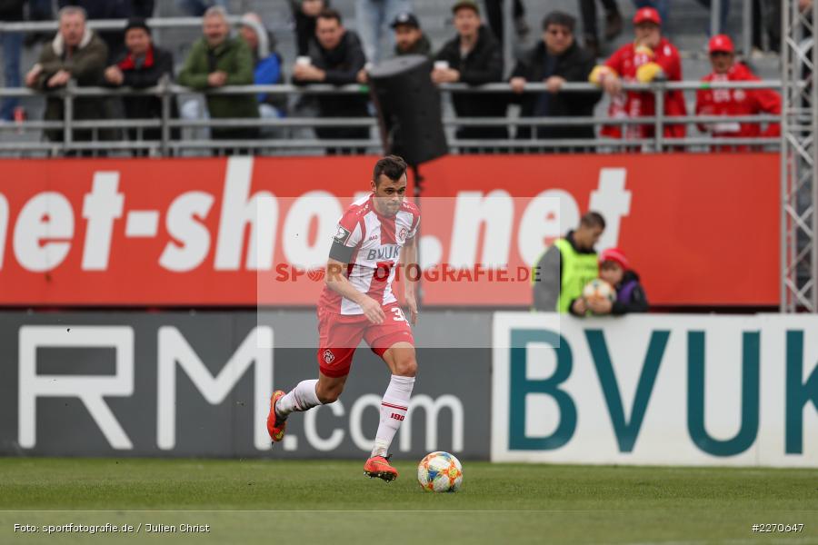 Luca Pfeiffer, FLYERALARM Arena, 23.11.2019, 3. Liga, KFC Uerdingen, FC Würzburger Kickers - Bild-ID: 2270647