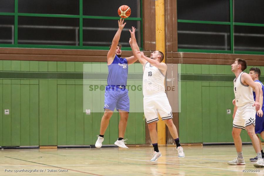 Sebastian Hilpert, Marco Passlack, 23.11.2019, Basketball Bezirksoberliga, SV Oberdürrbach, TSV Karlstadt - Bild-ID: 2270688