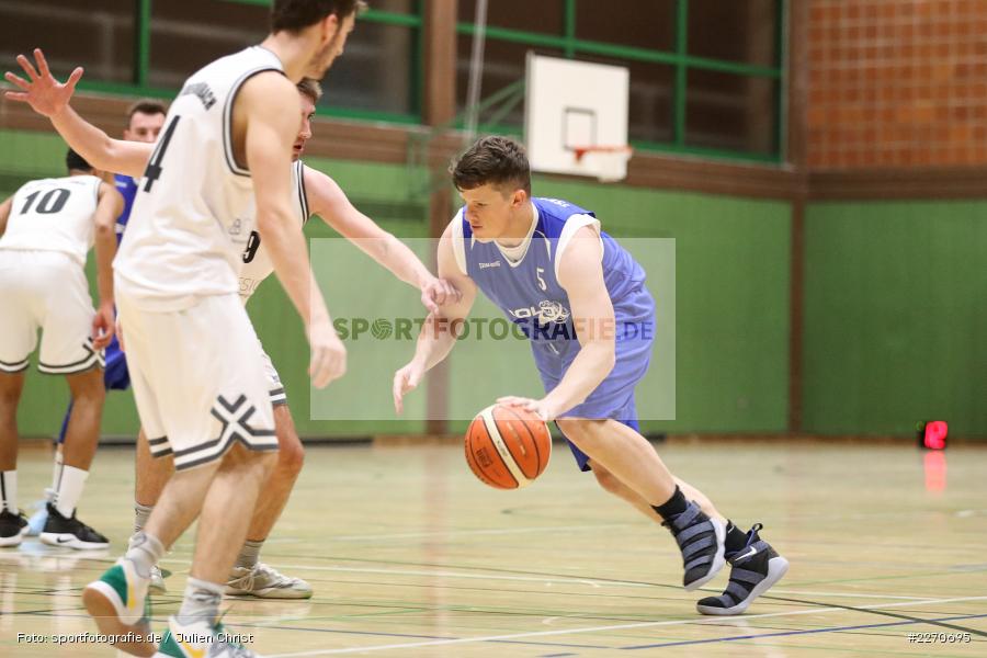 Lukas Hilpert, Michael Fischer, 23.11.2019, Basketball Bezirksoberliga, SV Oberdürrbach, TSV Karlstadt - Bild-ID: 2270695