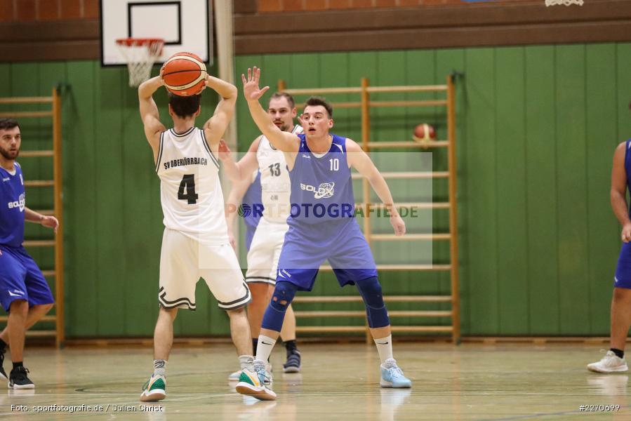 Maurizio Menini, Matti Weißhaar, 23.11.2019, Basketball Bezirksoberliga, SV Oberdürrbach, TSV Karlstadt - Bild-ID: 2270699 Maurizio Menini, Matti Weißhaar, 23.11.2019, Basketball Bezirksoberliga, SV Oberdürrbach, TSV Karlstadt - Bild-ID: 2270699