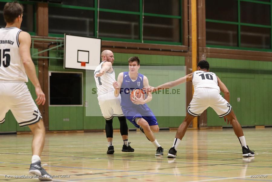 Dominic Hiller, Demetrius Carey, Michael Sauer, 23.11.2019, Basketball Bezirksoberliga, SV Oberdürrbach, TSV Karlstadt - Bild-ID: 2270709 Dominic Hiller, Demetrius Carey, Michael Sauer, 23.11.2019, Basketball Bezirksoberliga, SV Oberdürrbach, TSV Karlstadt - Bild-ID: 2270709