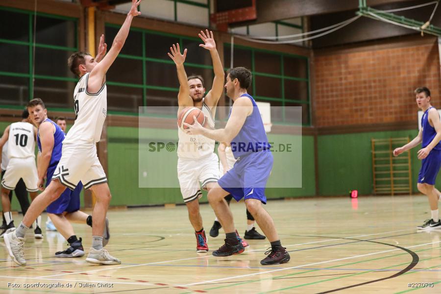 Lukas Hilpert, Tilmann Christof, Sebastian Kunz, 23.11.2019, Basketball Bezirksoberliga, SV Oberdürrbach, TSV Karlstadt - Bild-ID: 2270715 Lukas Hilpert, Tilmann Christof, Sebastian Kunz, 23.11.2019, Basketball Bezirksoberliga, SV Oberdürrbach, TSV Karlstadt - Bild-ID: 2270715