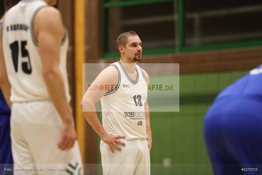 Sebastian Hilpert, 23.11.2019, Basketball Bezirksoberliga, SV Oberdürrbach, TSV Karlstadt - Bild-ID: 2270723