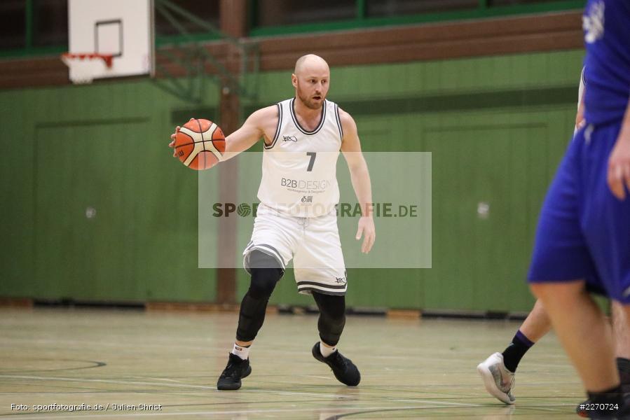 Dominic Hiller, 23.11.2019, Basketball Bezirksoberliga, SV Oberdürrbach, TSV Karlstadt - Bild-ID: 2270724
