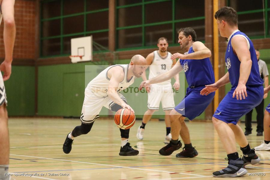 Sebastian Kunz, Dominic Hiller, 23.11.2019, Basketball Bezirksoberliga, SV Oberdürrbach, TSV Karlstadt - Bild-ID: 2270730