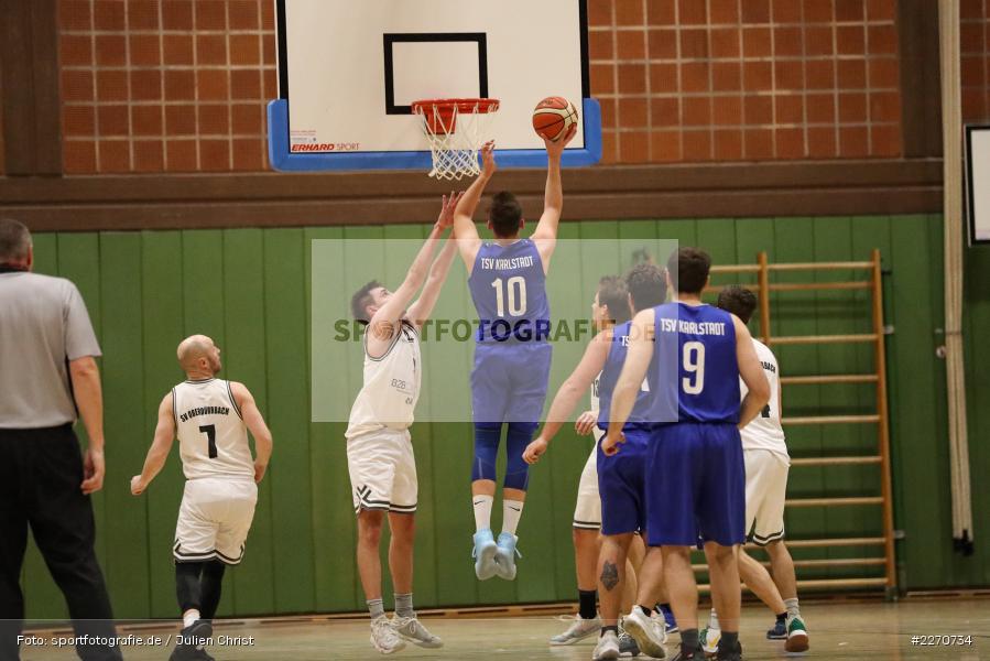 Matti Weißhaar, 23.11.2019, Basketball Bezirksoberliga, SV Oberdürrbach, TSV Karlstadt - Bild-ID: 2270734