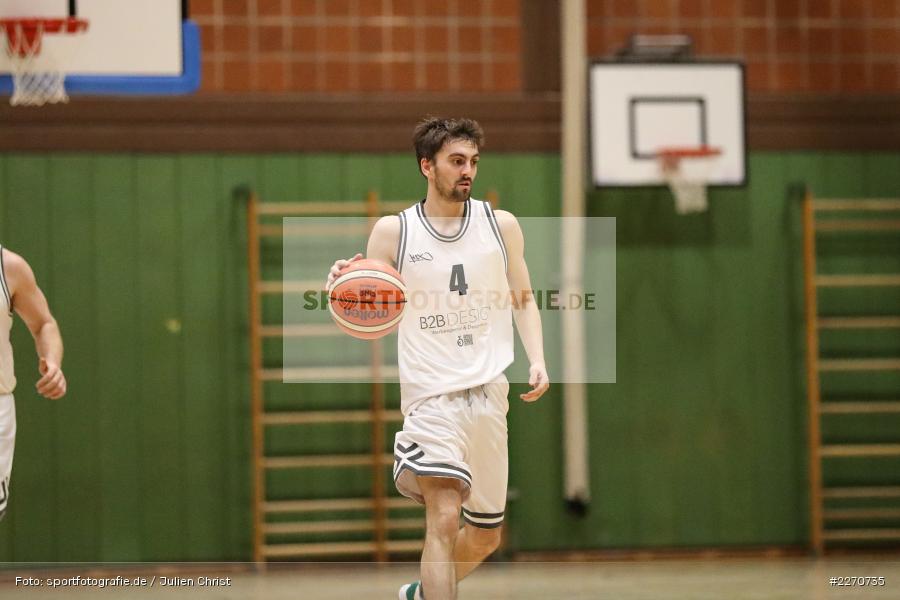 Maurizio Menini, 23.11.2019, Basketball Bezirksoberliga, SV Oberdürrbach, TSV Karlstadt - Bild-ID: 2270735