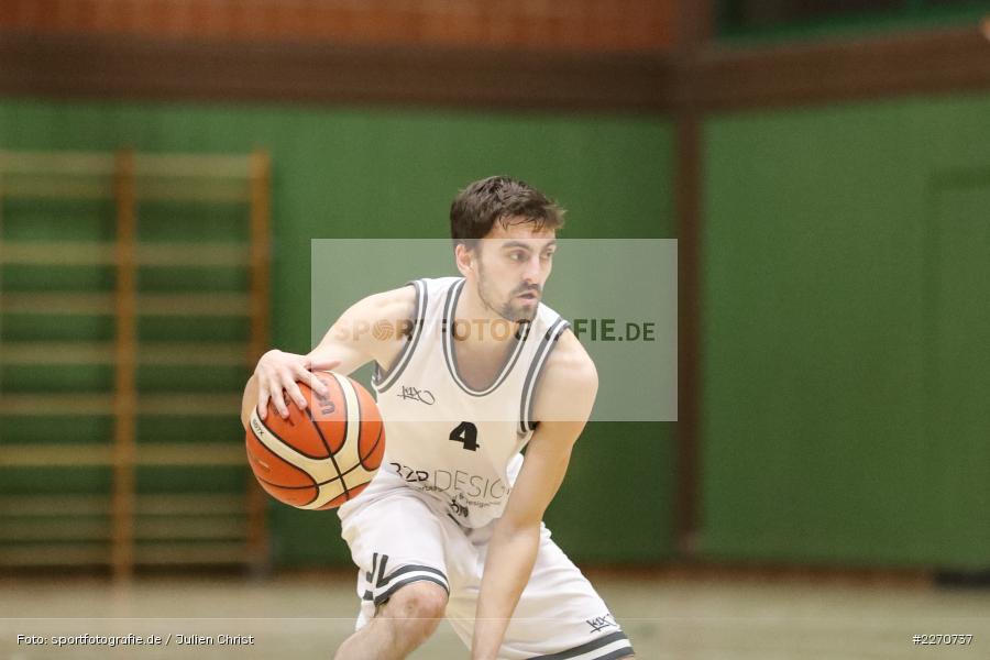 Maurizio Menini, 23.11.2019, Basketball Bezirksoberliga, SV Oberdürrbach, TSV Karlstadt - Bild-ID: 2270737