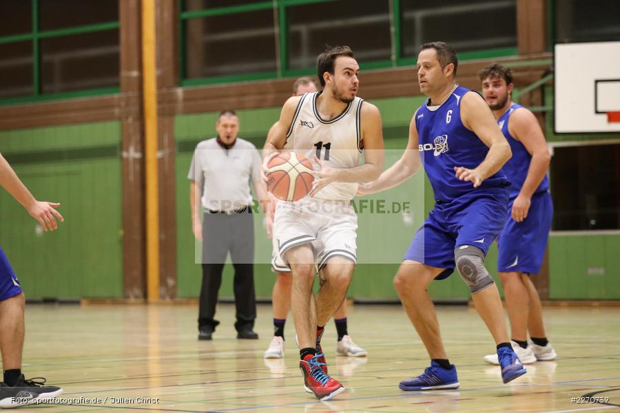 Andre Maier, Tilmann Christof, 23.11.2019, Basketball Bezirksoberliga, SV Oberdürrbach, TSV Karlstadt - Bild-ID: 2270739