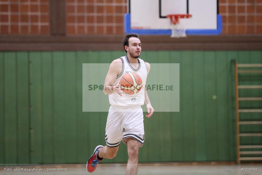 Tilmann Christof, 23.11.2019, Basketball Bezirksoberliga, SV Oberdürrbach, TSV Karlstadt - Bild-ID: 2270740