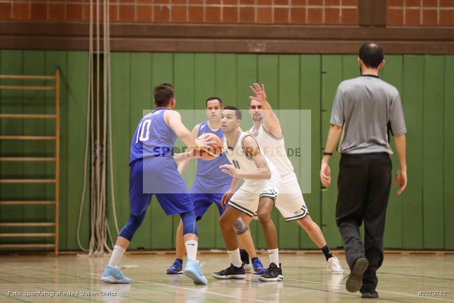 Demetrius Carey, Matti Weißhaar, 23.11.2019, Basketball Bezirksoberliga, SV Oberdürrbach, TSV Karlstadt - Bild-ID: 2270742