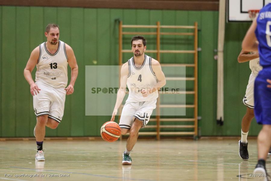 Sebastian Hilpert, Maurizio Menini, 23.11.2019, Basketball Bezirksoberliga, SV Oberdürrbach, TSV Karlstadt - Bild-ID: 2270748 Sebastian Hilpert, Maurizio Menini, 23.11.2019, Basketball Bezirksoberliga, SV Oberdürrbach, TSV Karlstadt - Bild-ID: 2270748