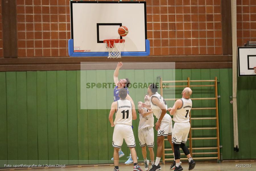 Tillmann Christof, Demetrius Carey, Matti Weißhaar, 23.11.2019, Basketball Bezirksoberliga, SV Oberdürrbach, TSV Karlstadt - Bild-ID: 2270752