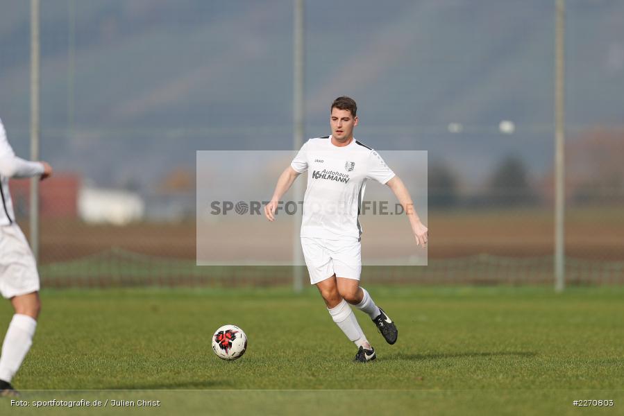 Fabian Findt, 24.11.2019, A-Klasse Würzburg Gr. 6, TSV Karlburg III, TSV Retzbach II - Bild-ID: 2270803