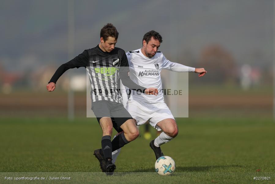 Simon Barthelmes, Stefan Schmitt, 24.11.2019, A-Klasse Würzburg Gr. 6, TSV Karlburg III, TSV Retzbach II - Bild-ID: 2270821 Simon Barthelmes, Stefan Schmitt, 24.11.2019, A-Klasse Würzburg Gr. 6, TSV Karlburg III, TSV Retzbach II - Bild-ID: 2270821