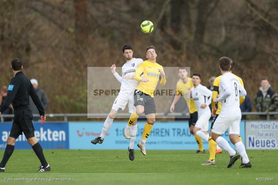 Patrik Kavalir, Cedric Fenske, Bayernliga Nord 30.11.2019, SpVgg Bayern Hof, TSV Karlburg - Bild-ID: 2270861 Patrik Kavalir, Cedric Fenske, Bayernliga Nord 30.11.2019, SpVgg Bayern Hof, TSV Karlburg - Bild-ID: 2270861