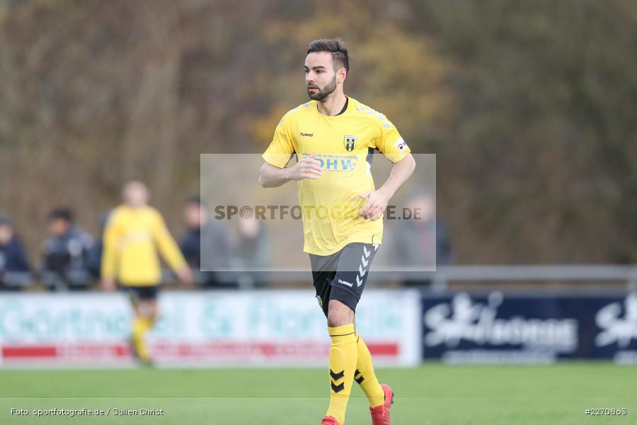 Ondrej Chocholousek, Bayernliga Nord 30.11.2019, SpVgg Bayern Hof, TSV Karlburg - Bild-ID: 2270863 Ondrej Chocholousek, Bayernliga Nord 30.11.2019, SpVgg Bayern Hof, TSV Karlburg - Bild-ID: 2270863