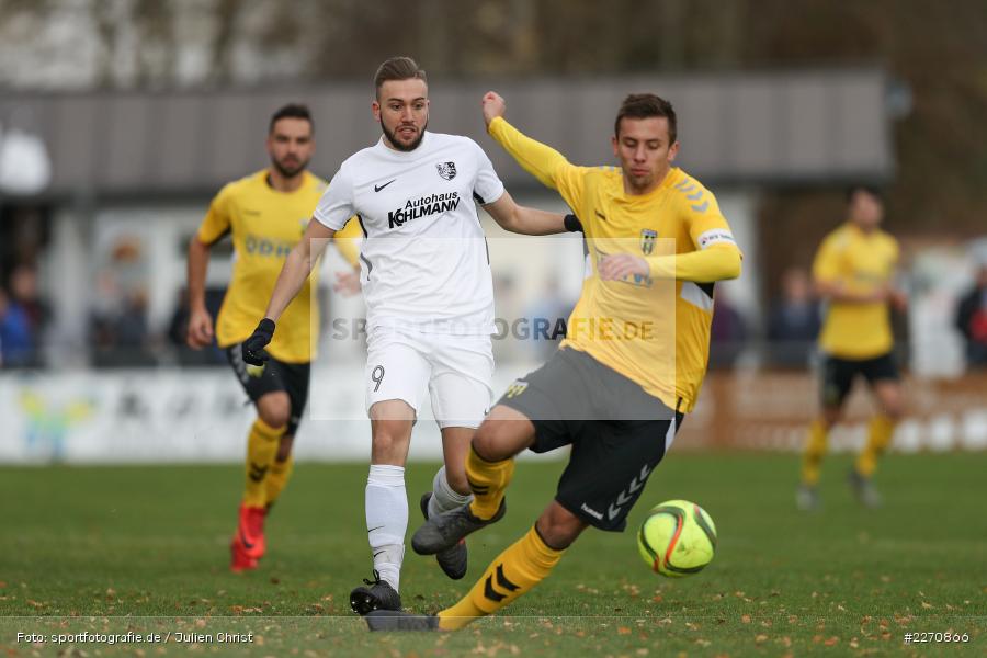 Ferdinand Seifert, Sebastian Stumpf, Bayernliga Nord 30.11.2019, SpVgg Bayern Hof, TSV Karlburg - Bild-ID: 2270866