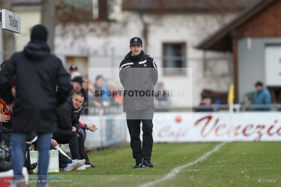 Markus Köhler, Bayernliga Nord 30.11.2019, SpVgg Bayern Hof, TSV Karlburg - Bild-ID: 2270874 Markus Köhler, Bayernliga Nord 30.11.2019, SpVgg Bayern Hof, TSV Karlburg - Bild-ID: 2270874