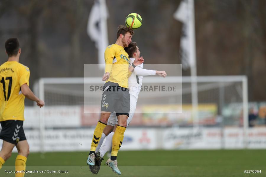 Andreas Rösch, Tom Feulner, Bayernliga Nord 30.11.2019, SpVgg Bayern Hof, TSV Karlburg - Bild-ID: 2270884 Andreas Rösch, Tom Feulner, Bayernliga Nord 30.11.2019, SpVgg Bayern Hof, TSV Karlburg - Bild-ID: 2270884
