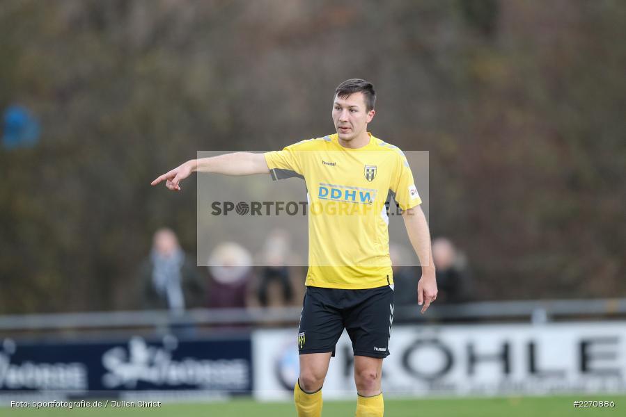 Adam Sevcik, Bayernliga Nord 30.11.2019, SpVgg Bayern Hof, TSV Karlburg - Bild-ID: 2270886