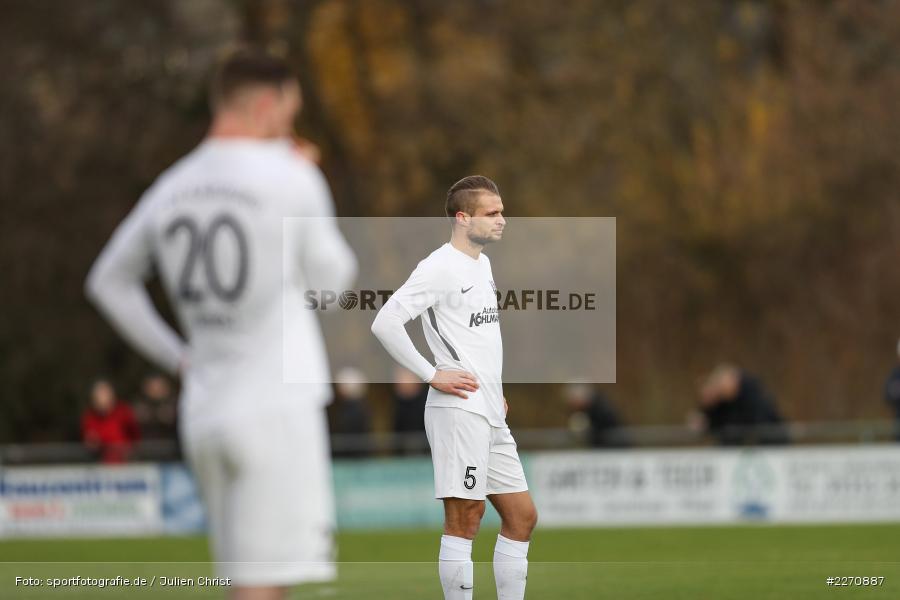 Marvin Schramm, Bayernliga Nord 30.11.2019, SpVgg Bayern Hof, TSV Karlburg - Bild-ID: 2270887