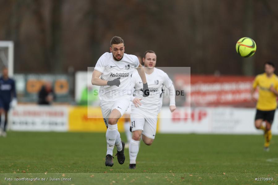 Sebastian Stumpf, Bayernliga Nord 30.11.2019, SpVgg Bayern Hof, TSV Karlburg - Bild-ID: 2270890