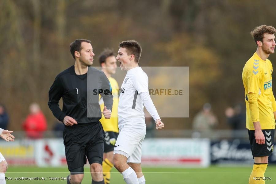Tom Feulner, Andreas Rösch, Bayernliga Nord 30.11.2019, SpVgg Bayern Hof, TSV Karlburg - Bild-ID: 2270896 Tom Feulner, Andreas Rösch, Bayernliga Nord 30.11.2019, SpVgg Bayern Hof, TSV Karlburg - Bild-ID: 2270896