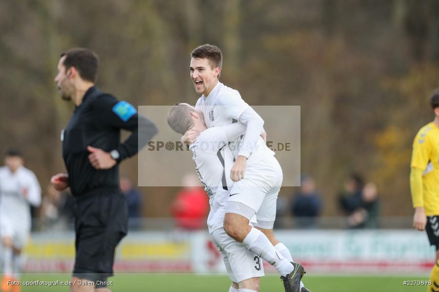 Josef Burghard, Andreas Rösch, Bayernliga Nord 30.11.2019, SpVgg Bayern Hof, TSV Karlburg - Bild-ID: 2270898 Josef Burghard, Andreas Rösch, Bayernliga Nord 30.11.2019, SpVgg Bayern Hof, TSV Karlburg - Bild-ID: 2270898