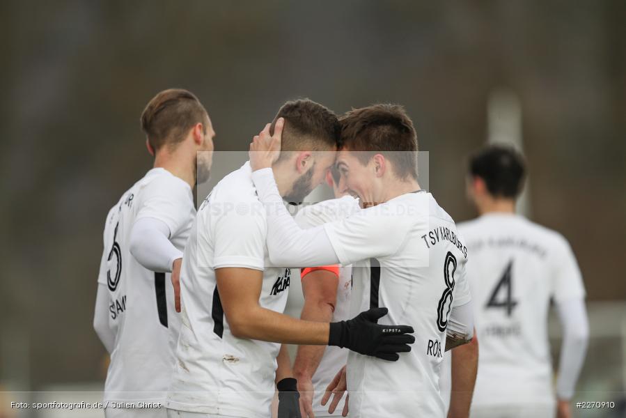 Andreas Rösch, Sebastian Stumpf, Bayernliga Nord 30.11.2019, SpVgg Bayern Hof, TSV Karlburg - Bild-ID: 2270910