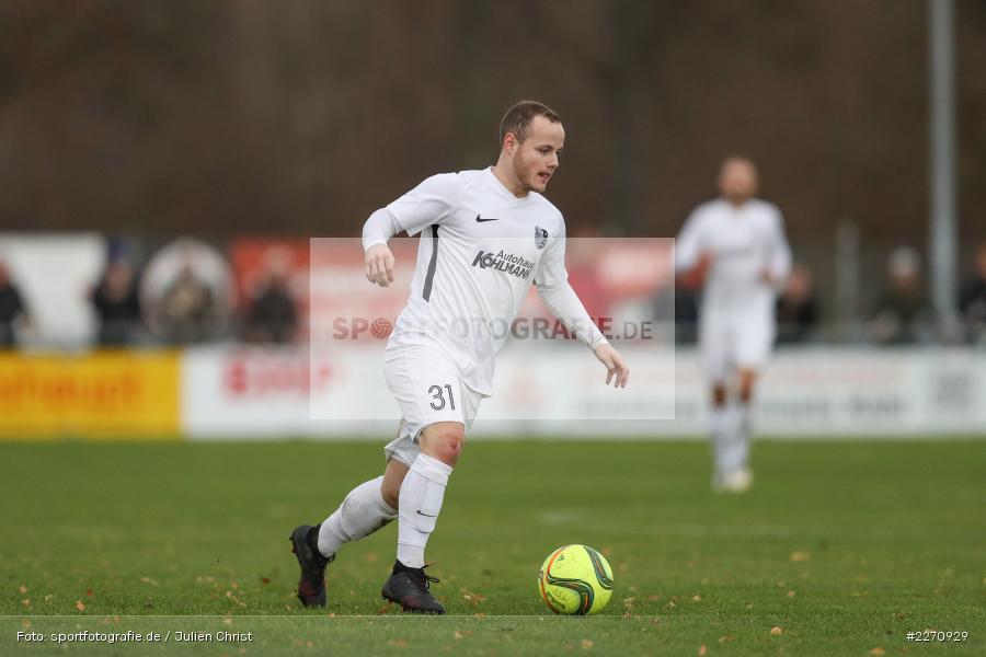 Josef Burghard, Bayernliga Nord 30.11.2019, SpVgg Bayern Hof, TSV Karlburg - Bild-ID: 2270929