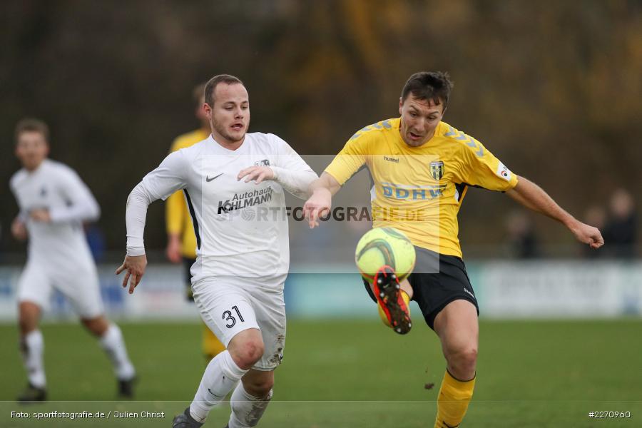 Josef Burghard, Adam Sevcik, Bayernliga Nord 30.11.2019, SpVgg Bayern Hof, TSV Karlburg - Bild-ID: 2270960 Josef Burghard, Adam Sevcik, Bayernliga Nord 30.11.2019, SpVgg Bayern Hof, TSV Karlburg - Bild-ID: 2270960