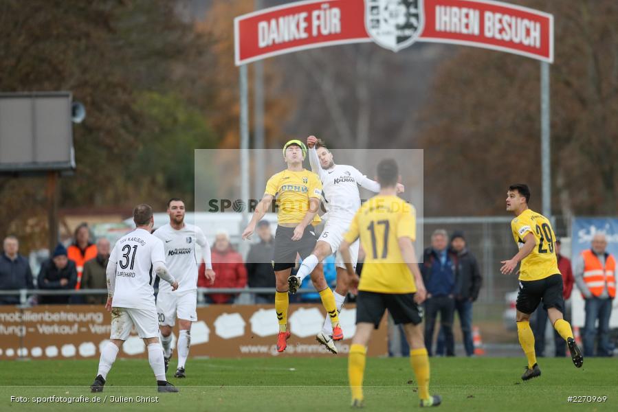 Marvin Schramm, Adam Sevcik, Bayernliga Nord 30.11.2019, SpVgg Bayern Hof, TSV Karlburg - Bild-ID: 2270969 Marvin Schramm, Adam Sevcik, Bayernliga Nord 30.11.2019, SpVgg Bayern Hof, TSV Karlburg - Bild-ID: 2270969