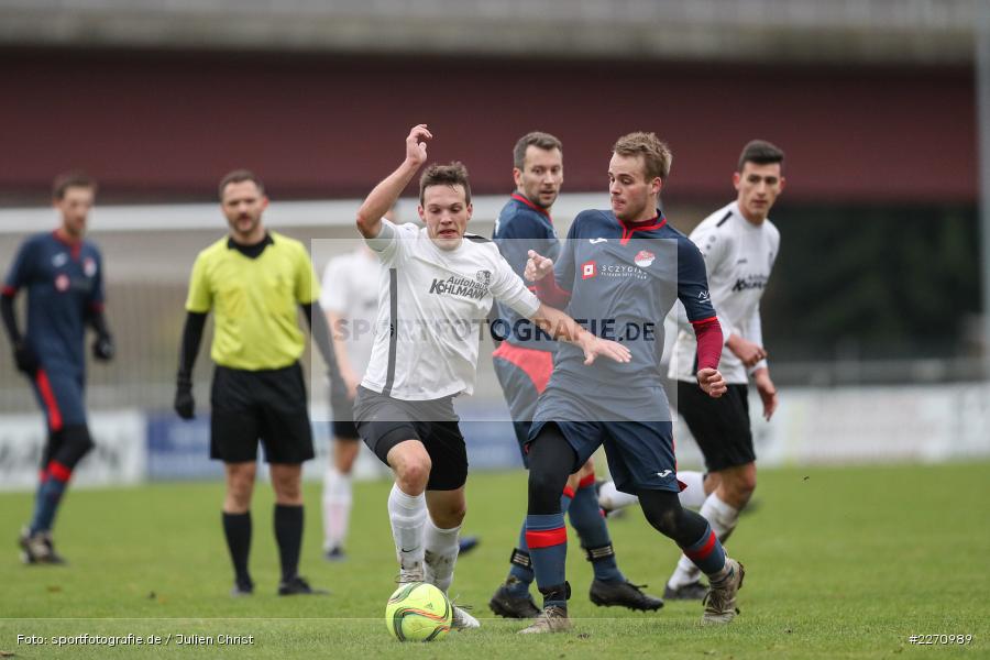 Jan Gehr, Marcel Frank, 01.12.2019, Kreisliga Würzburg, SG Hettstadt, TSV Karlburg II - Bild-ID: 2270989