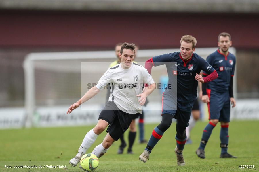 Jan Gehr, Marcel Frank, 01.12.2019, Kreisliga Würzburg, SG Hettstadt, TSV Karlburg II - Bild-ID: 2270993