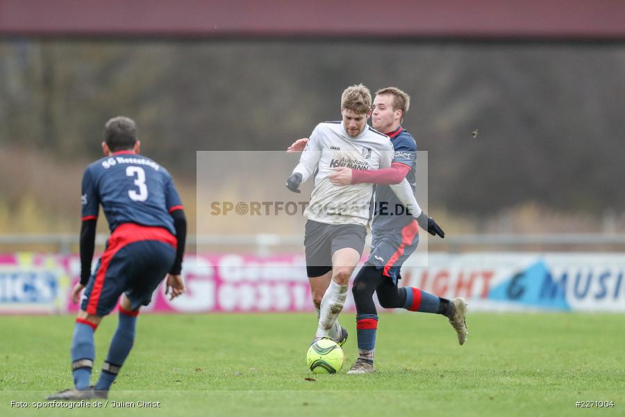Felix Gold, Jan Gehr, 01.12.2019, Kreisliga Würzburg, SG Hettstadt, TSV Karlburg II - Bild-ID: 2271004