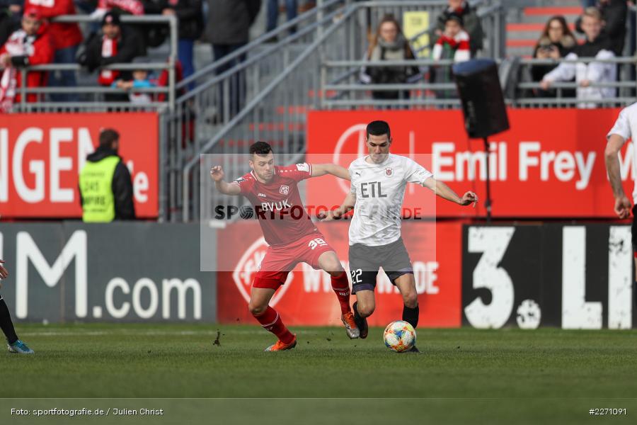 Marcel Gottschling, Robert Herrmann, FLYERALARM Arena, 07.12.2019, 3. Liga, FC Viktoria Köln, FC Würzburger Kickers - Bild-ID: 2271091