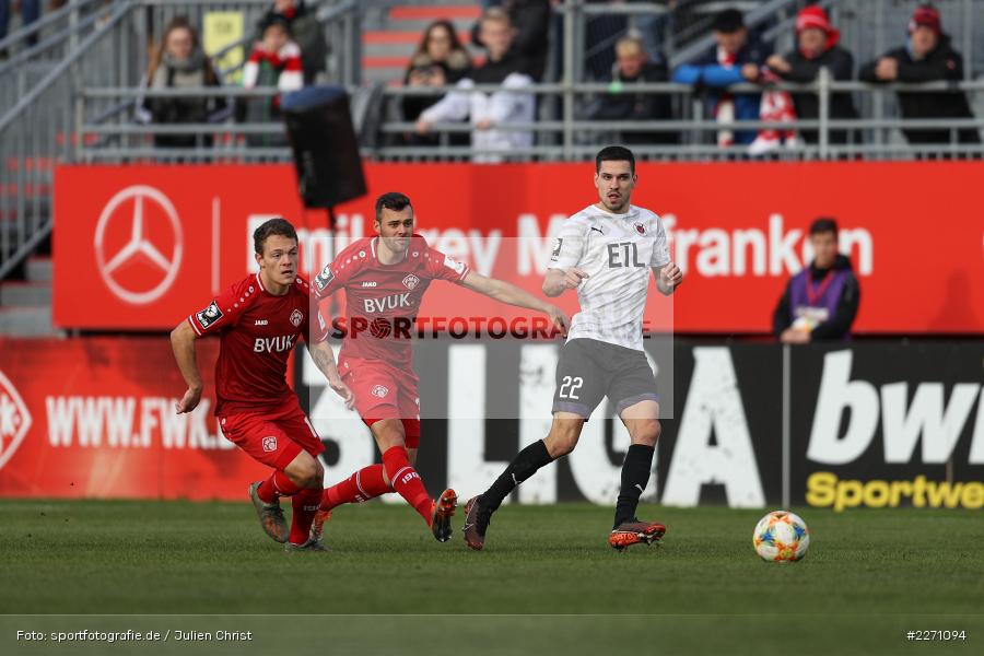 FLYERALARM Arena, 07.12.2019, 3. Liga, FC Viktoria Köln, FC Würzburger Kickers - Bild-ID: 2271094