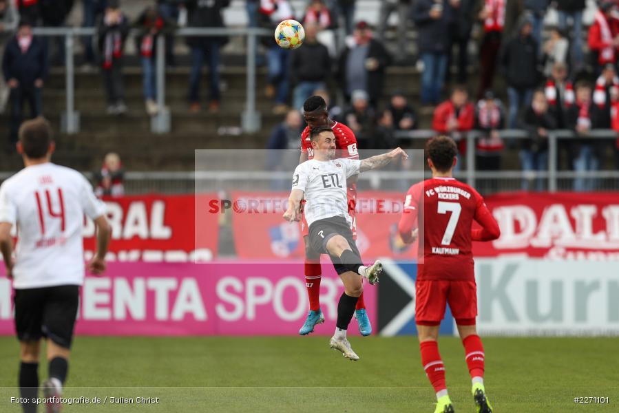 Simon Handle, Frank Ronstadt, FLYERALARM Arena, 07.12.2019, 3. Liga, FC Viktoria Köln, FC Würzburger Kickers - Bild-ID: 2271101