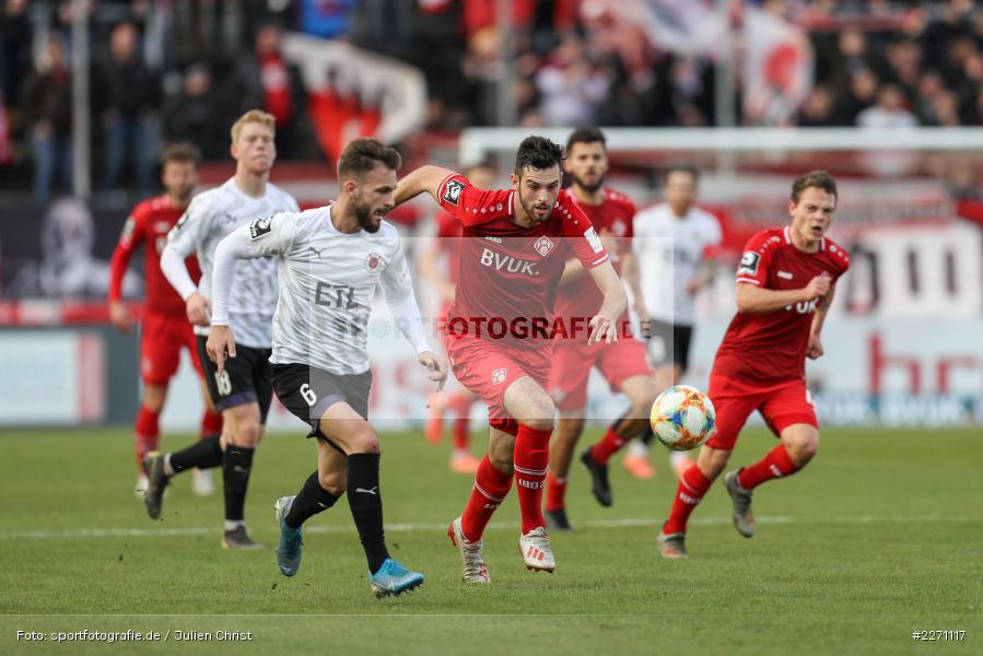Fabian Holthaus, Luca Pfeiffer, FLYERALARM Arena, 07.12.2019, 3. Liga, FC Viktoria Köln, FC Würzburger Kickers - Bild-ID: 2271117 Fabian Holthaus, Luca Pfeiffer, FLYERALARM Arena, 07.12.2019, 3. Liga, FC Viktoria Köln, FC Würzburger Kickers - Bild-ID: 2271117